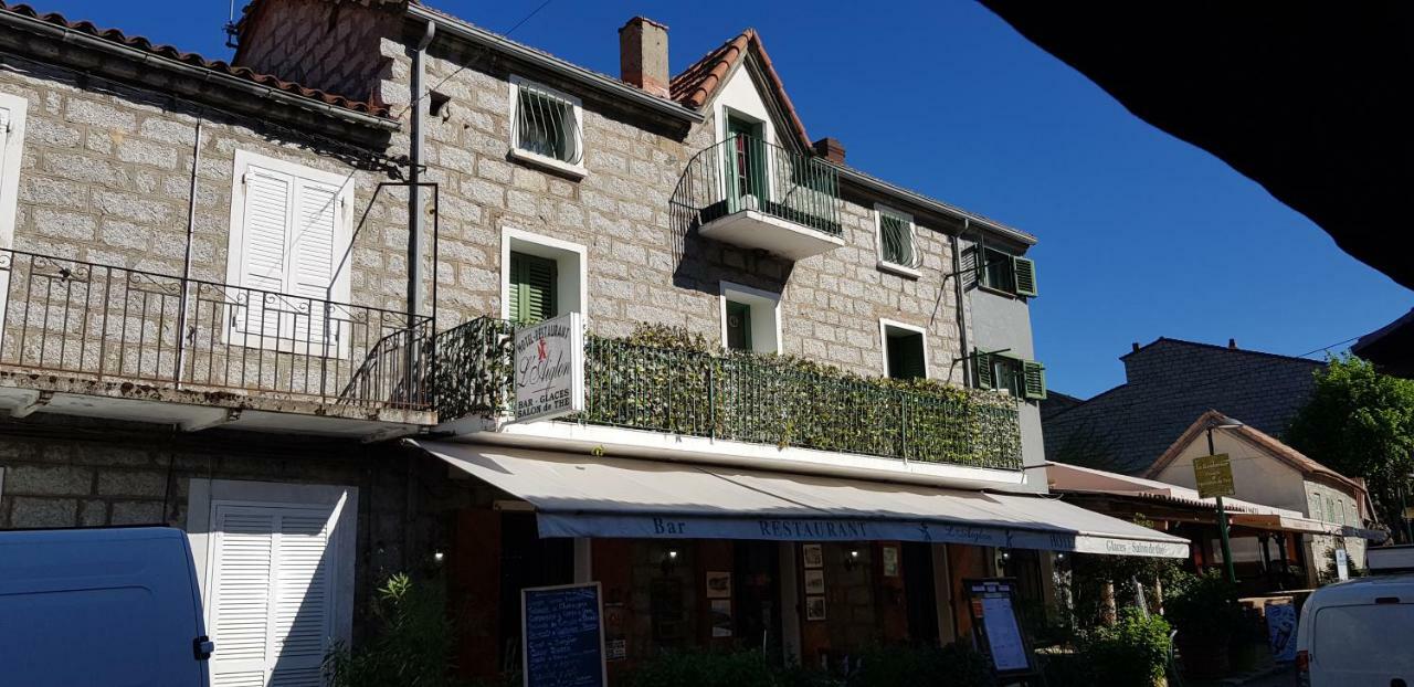 Hotel Restaurant L'Aiglon Зонза Екстериор снимка